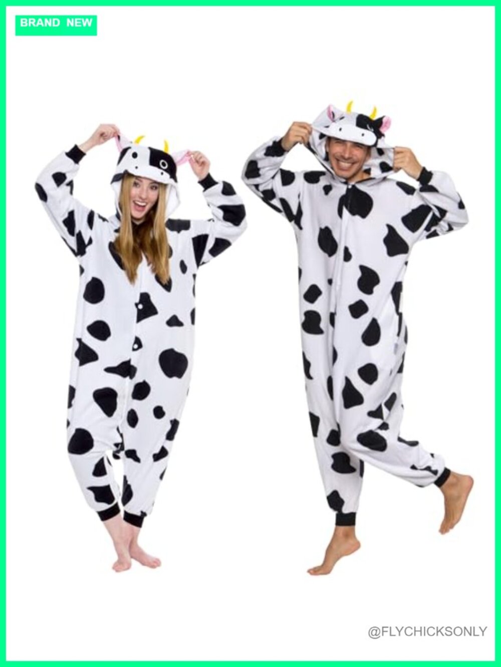 Adult Onesie Plush Cosplay Costume Animal One Piece Pajamas with Hood & Tail